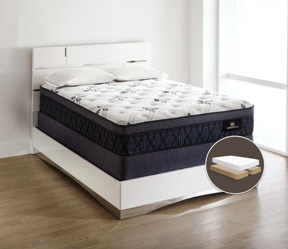 Serta Perfect Sleeper® Watson Firm Euro-Top Split Queen Mattress Set|Ensemble matelas ferme à Euro-plateau divisé Watson Perfect Sleeper de Serta pour grand lit