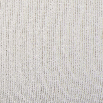 Canapé-lit sectionnel Coast 3 pièces orienté vers la droite avec rangement et repose-pieds - Blanc ivoire | Canapé-lit sectionnel de droite Coast 3 pièces en tissu avec rangement et pouf - blanc ivoire