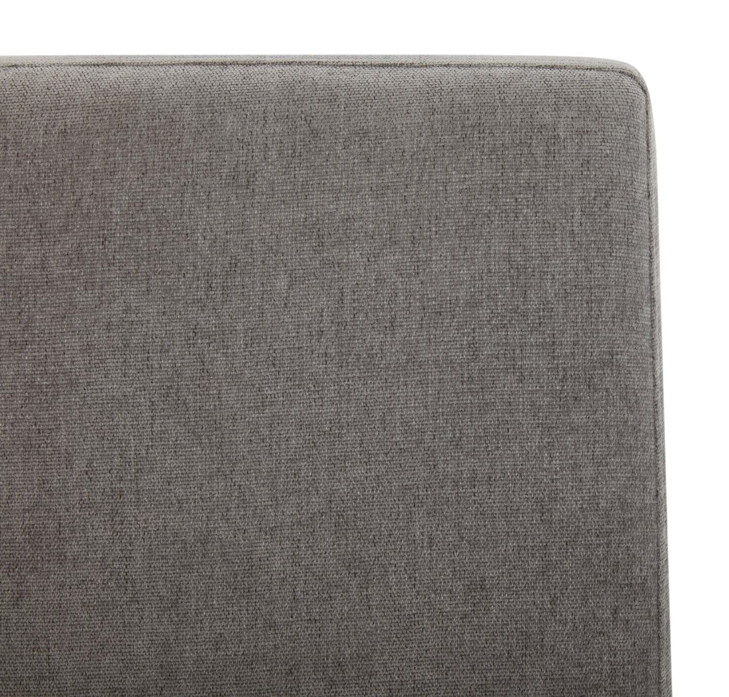 Chaise de salle à manger Cora avec tissu en polyester - Gris | Chaise de salle à manger Cora en tissu de polyester - grise
