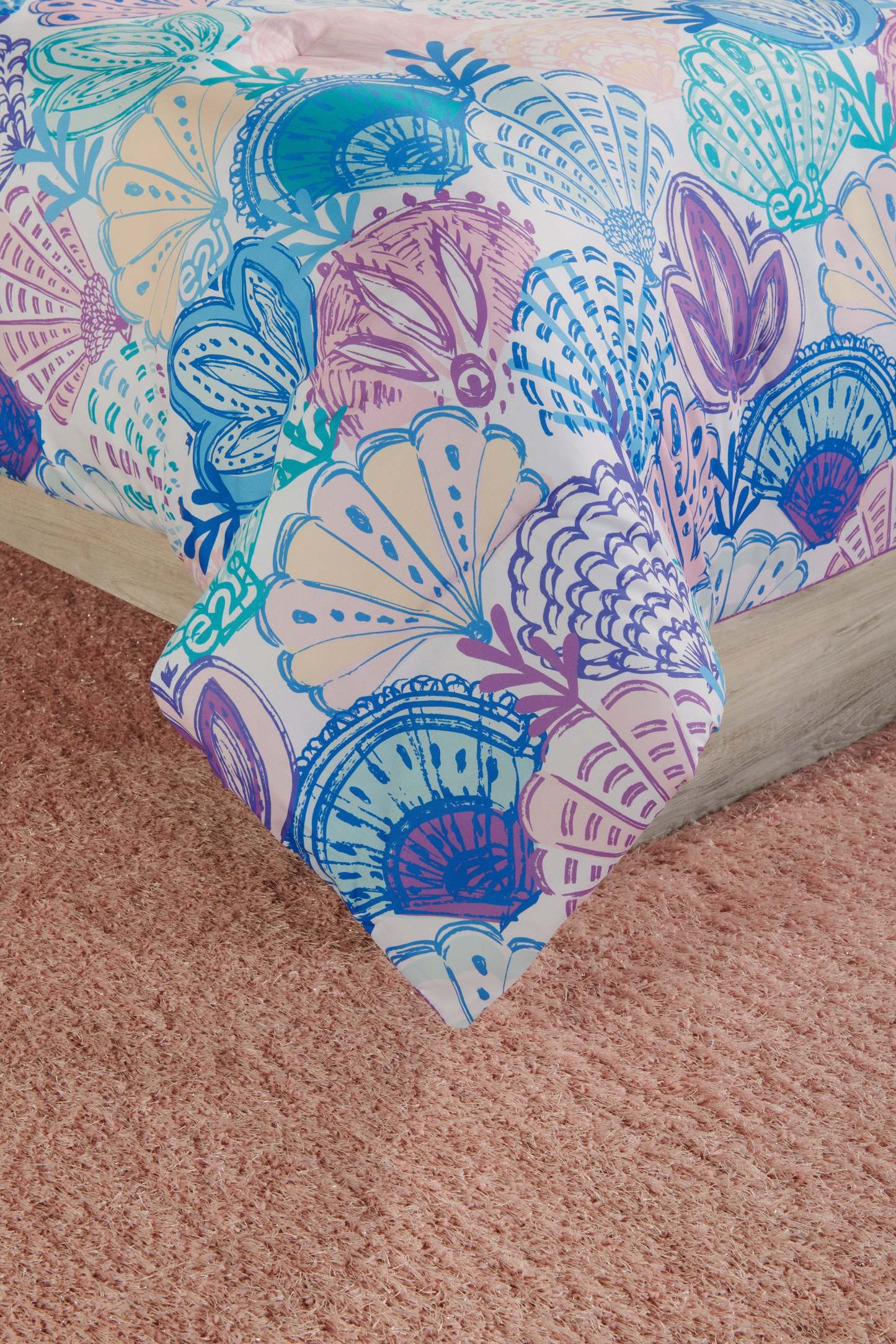 Ensemble d'édredon pour lit simple 3 pièces Coraline | Ensemble d'édredon Coraline 3 pièces pour lit simple