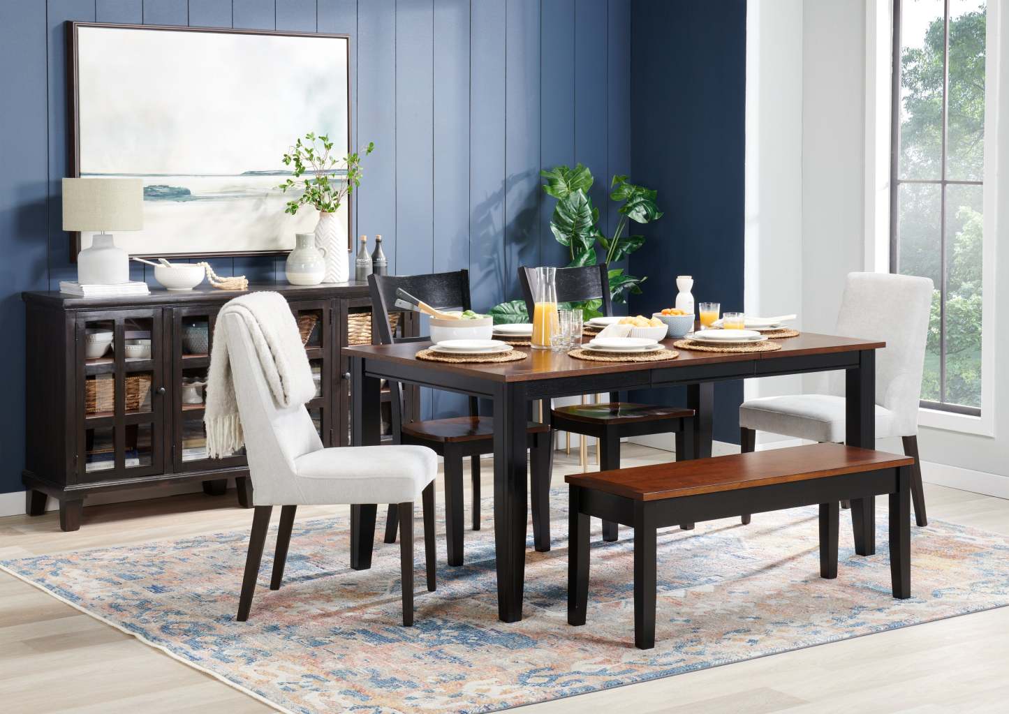 Chaise de salle à manger Cora avec tissu en polyester - Taupe | Chaise de salle à manger Cora en tissu de polyester - taupe