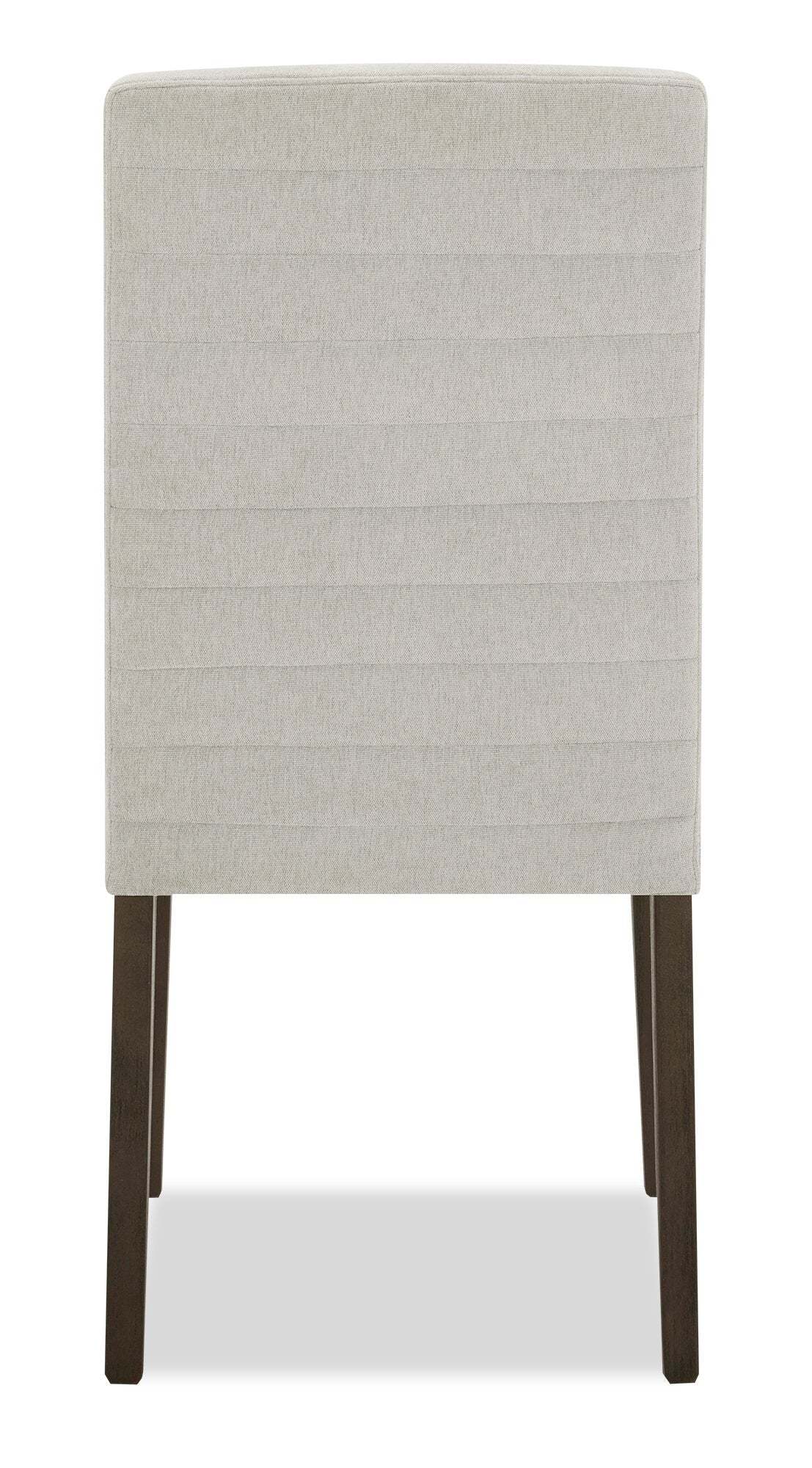 Chaise de salle à manger Cora avec tissu en polyester - Taupe | Chaise de salle à manger Cora en tissu de polyester - taupe