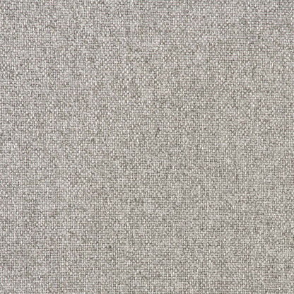 Lit plateforme rembourré Cove en tissu gris avec tête de clou - Pleine grandeur | Lit plateforme rembourré Cove en tissu gris avec clous décoratifs - format lit double