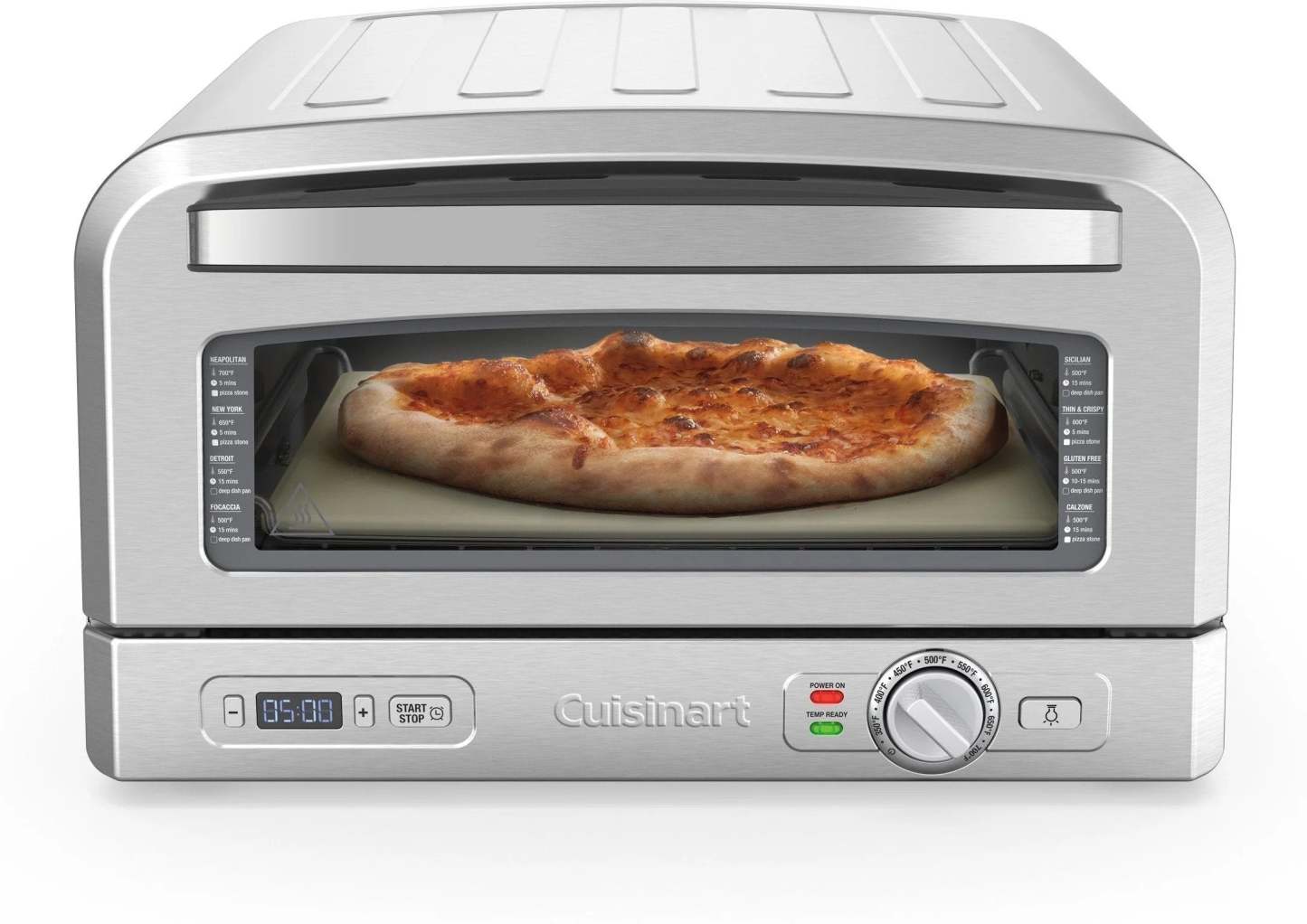 Four à pizza de comptoir d'intérieur Cuisinart - CPZ-120C | Four à pizza de comptoir Cuisinart pour l'intérieur - CPZ-120C | CPZ120CZ