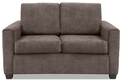 Causeuse Becca en chenille - anthracite