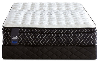Sealy Posturepedic Highbury Medium Euro-Top Mattress Set|Ensemble semi-ferme à Euro-plateau Highbury Posturepedic de Sealy pour grand lit