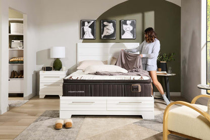 Matelas à plateau-coussin Crystal Palace de la collection Founders de Stearns &amp; Foster pour grand lit | CRYSTAQM