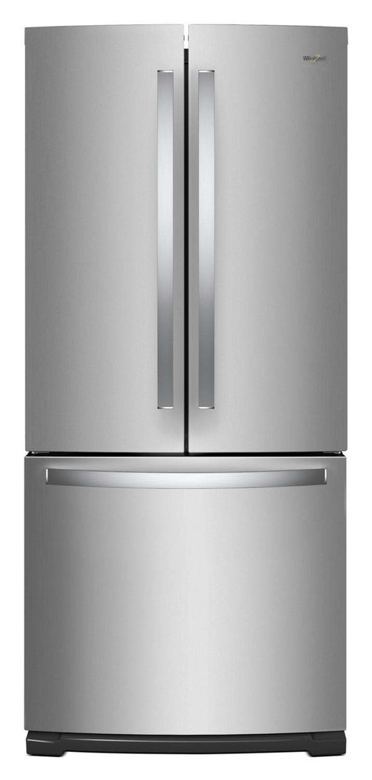 Réfrigérateur Whirlpool de 30 pi³ et de 20 po à portes françaises - acier inoxydable résistant aux empreintes digitales - WRF560SF… | Whirlpool 30 20 Cu. Ft. French-Door Refrigerator - Fingerprint Resistant Stainless Steel - WRF560SF…