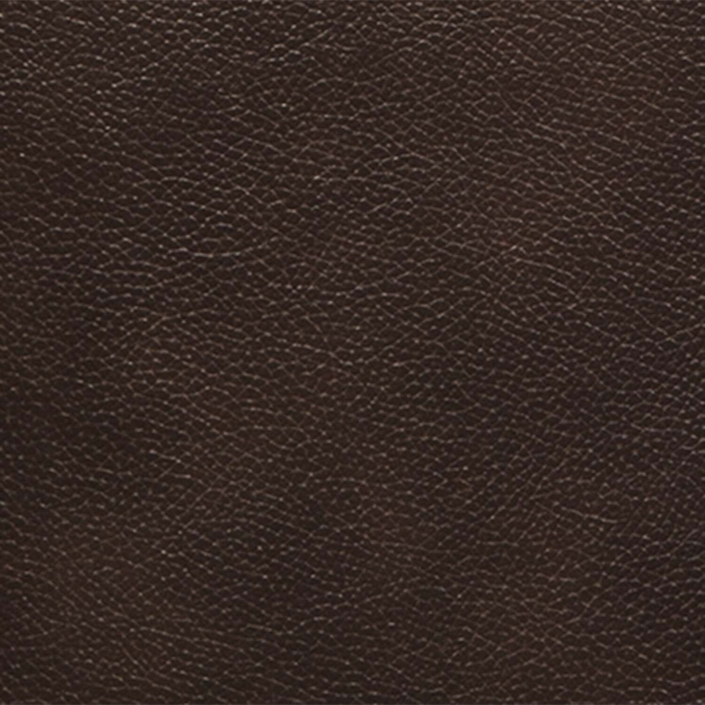 Curt 85 Sofa en cuir véritable avec capitonnage à boutons - Brun