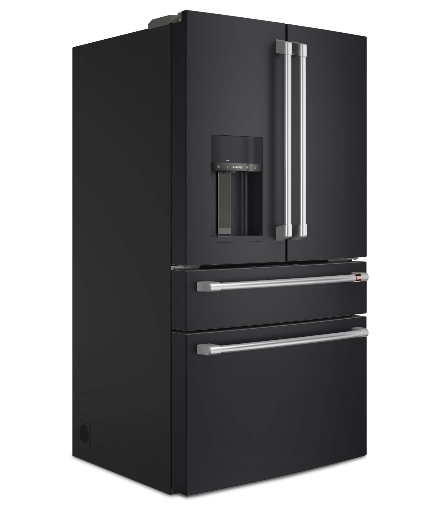Réfrigérateur Café de 36 po et de 27,8 pi³ à portes françaises - noir mat - CVE28DP3ND1 | Cafe 36 27.8 Cu. Ft. French-Door Refrigerator - Matte Black - CVE28DP3ND1
