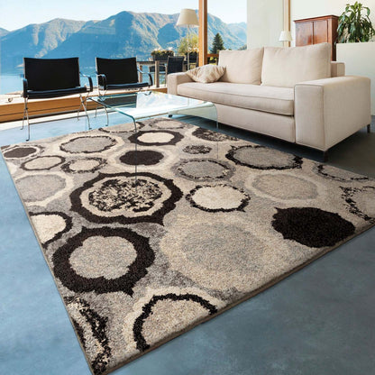 Tapis à panneaux argentés – 5' x 8'|Carpette Panel Silver - 5 pi x 8 pi|PANNELS6