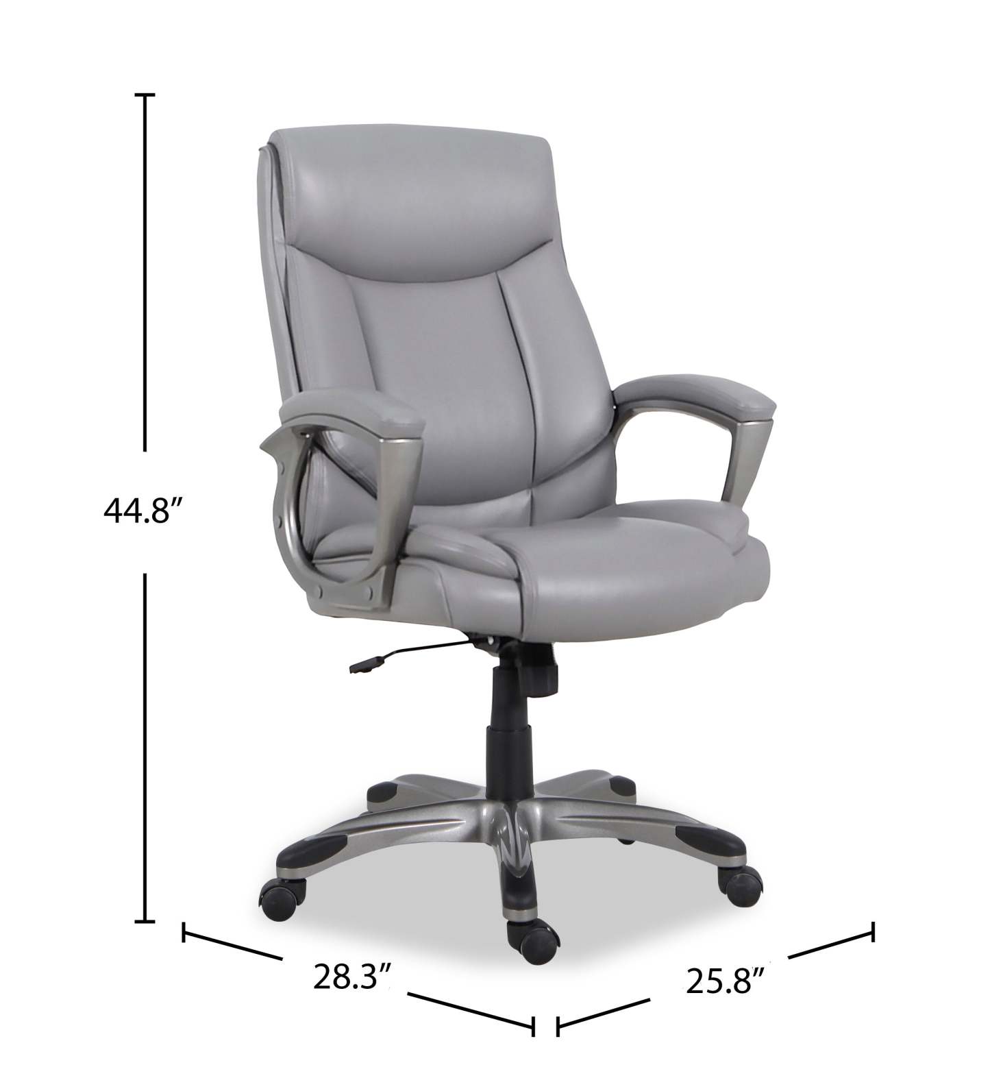 Sealy® Cyrus 25.8 Office Chair - Gris|Chaise de bureau Cyrus de SealyMD de 25,8 po - grise