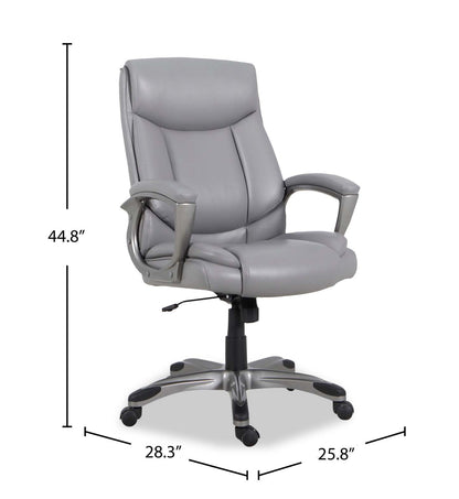Sealy® Cyrus 25.8 Office Chair - Gris|Chaise de bureau Cyrus de SealyMD de 25,8 po - grise