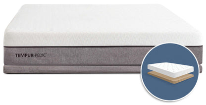 TEMPUR-Legacy™ Limited Edition Tight-Top Low-Profile King Mattress Set|Ensemble matelas à plateau régulier à profil bas TEMPUR-Legacy de série limitée pour très grand lit