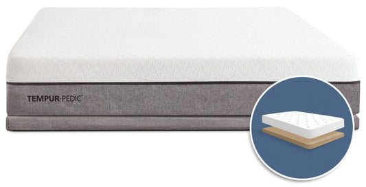 TEMPUR-Legacy™ Limited Edition Tight-Top Low-Profile King Mattress Set|Ensemble matelas à plateau régulier à profil bas TEMPUR-Legacy de série limitée pour très grand lit