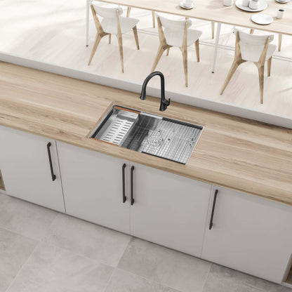 Ancona 30 Undermount Workstation Kitchen Sink - AN-3372|Évier de cuisine poste de travail sous plan Ancona de 30 po - AN-3372|D77GD24D
