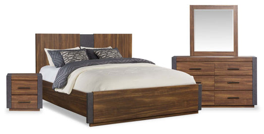 Dante 6-Piece King Bedroom Set | Ensemble de chambre à coucher Dante 6 pièces avec très grand lit