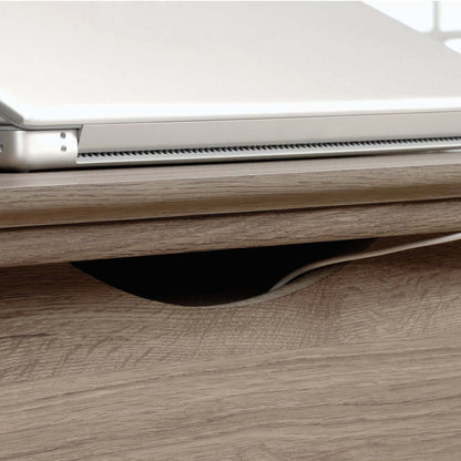 Bureau de direction Davon de 59,05 po à 2 tiroirs avec armoire - chêne salé