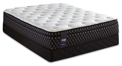 Sealy Posturepedic Crimsan Firm Euro-Top Full Mattress Set|Ensemble matelas ferme à Euro-plateau Crimsan Posturepedic de Sealy pour lit double