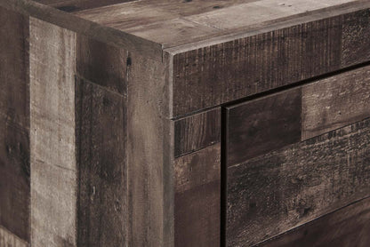 Commode à 6 tiroirs pour chambre à coucher Derekson, 58,7 L x 36,4 H - Gris | Commode Derekson de 58,7 po (L) x 36,4 po (H) à 6 tiroirs pour la chambre à coucher - grise