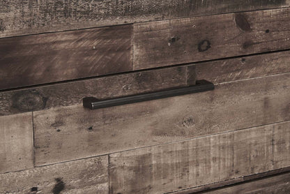 Commode de chambre à coucher Derekson, 5 tiroirs, 31,7 L x 53,9 H - Gris | Commode verticale Derekson de 31,7 po (L) x 53,9 po (H) à 5 tiroirs pour la chambre à coucher - grise