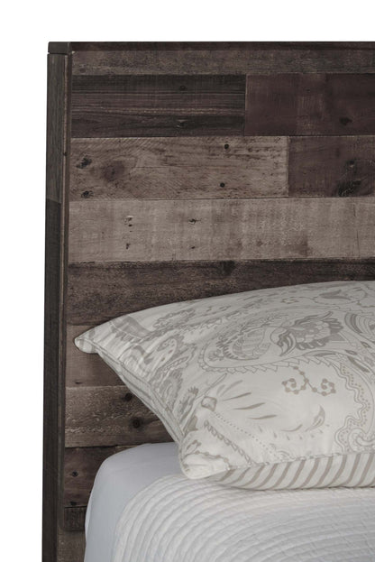 Tête de lit à panneau Derekson pour enfants, gris - taille simple | Tête de lit à panneau Derekson pour enfants, grise - format lit simple