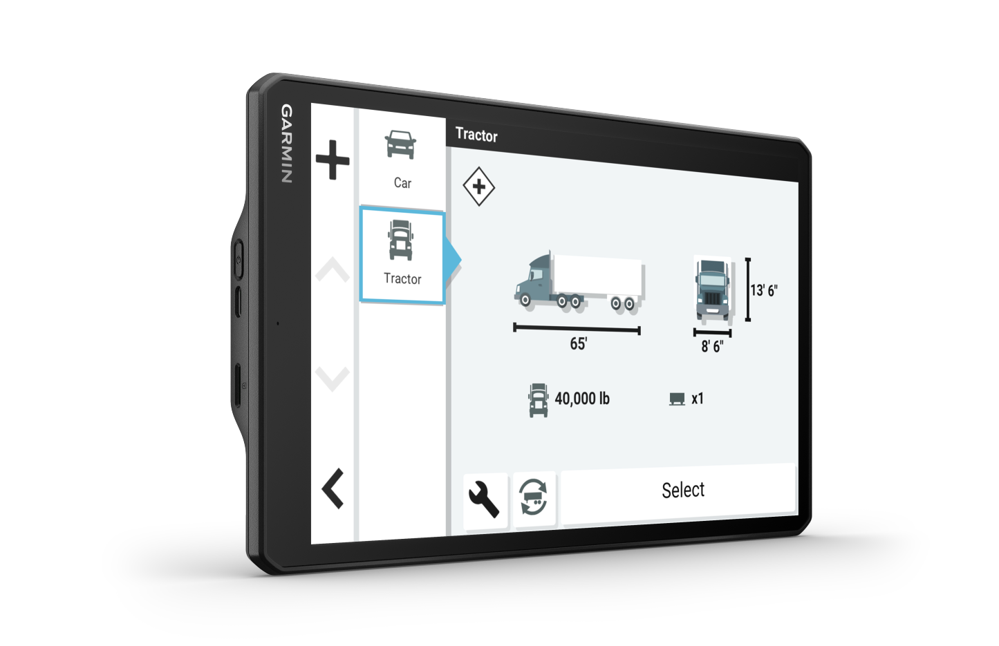 Garmin Dēzl™ Otr1010 10 Navigateur GPS pour Camion - Caméra de Tableau de Bord avec Itinéraires Personnalisés et Écran Tactile de 10”