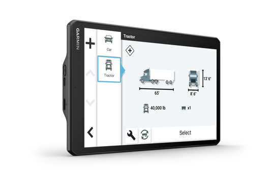 Garmin Dēzl™ Otr1010 10 Navigateur GPS pour Camion - Caméra de Tableau de Bord avec Itinéraires Personnalisés et Écran Tactile de 10”