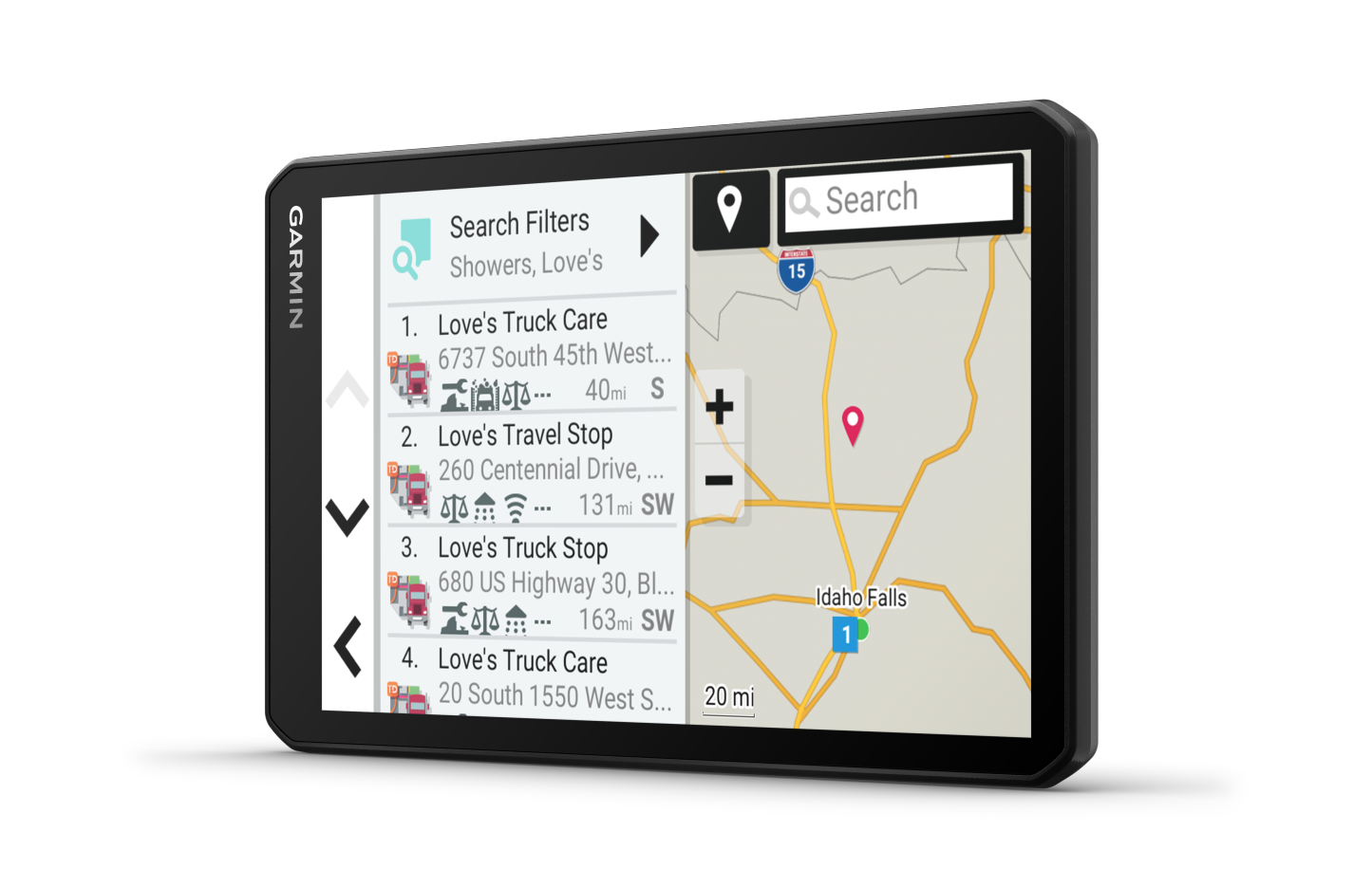 Garmin Dēzl™ Otr710 7 GPS de camion - Caméra de tableau de bord avec itinéraires personnalisés et écran tactile de 7 pouces