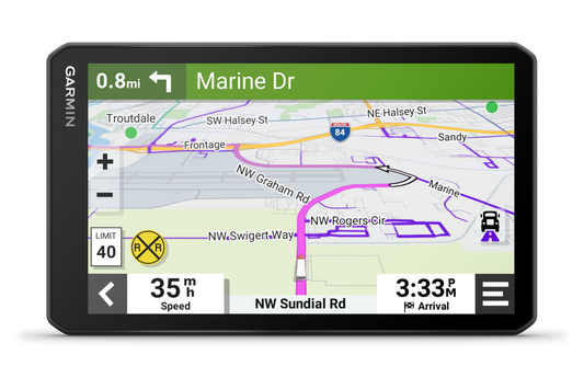Garmin Dēzl™ Otr710 7 GPS de camion - Caméra de tableau de bord avec itinéraires personnalisés et écran tactile de 7 pouces