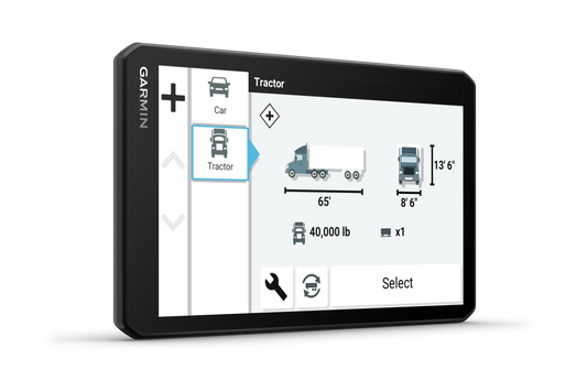 Garmin Dēzl™ Otr710 7 GPS de camion - Caméra de tableau de bord avec itinéraires personnalisés et écran tactile de 7 pouces