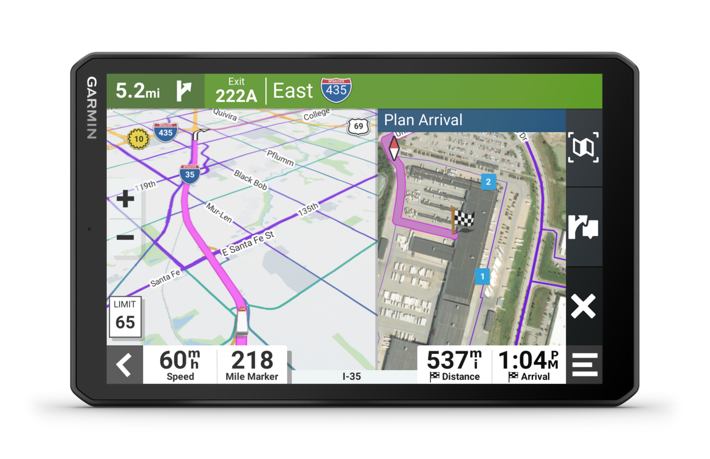 Garmin Dēzl™ Otr810 8 GPS de navigation pour camions - Caméra de tableau de bord avec itinéraire personnalisé et écran tactile de 8 pouces | Garmin Dēzl™ Otr810 GPS de navigation pour camions de 8 - Caméra de tableau de bord avec itinéraire