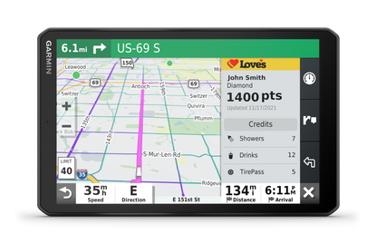 Garmin Dēzl™ Otr810 8 GPS de navigation pour camions - Caméra de tableau de bord avec itinéraire personnalisé et écran tactile de 8 pouces | Garmin Dēzl™ Otr810 GPS de navigation pour camions de 8 - Caméra de tableau de bord avec itinéraire