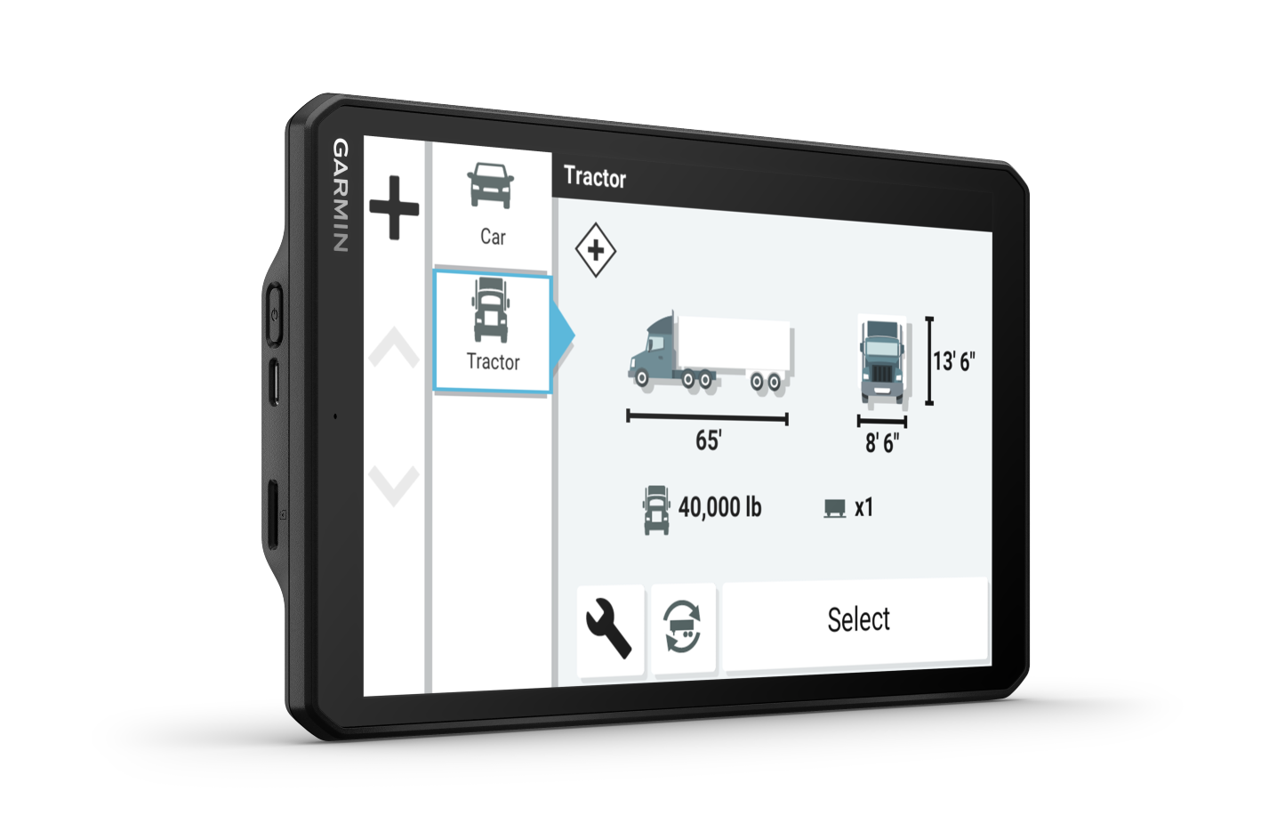 Garmin Dēzl™ Otr810 8 GPS de navigation pour camions - Caméra de tableau de bord avec itinéraire personnalisé et écran tactile de 8 pouces | Garmin Dēzl™ Otr810 GPS de navigation pour camions de 8 - Caméra de tableau de bord avec itinéraire