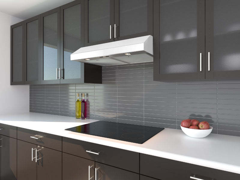 Hotte de cuisine sous-armoire Broan 30 300 CFM – Blanc|Hotte de cuisinière sous l'armoire 300 pi3/min Broan de 30 po - blanche|BCS330WW