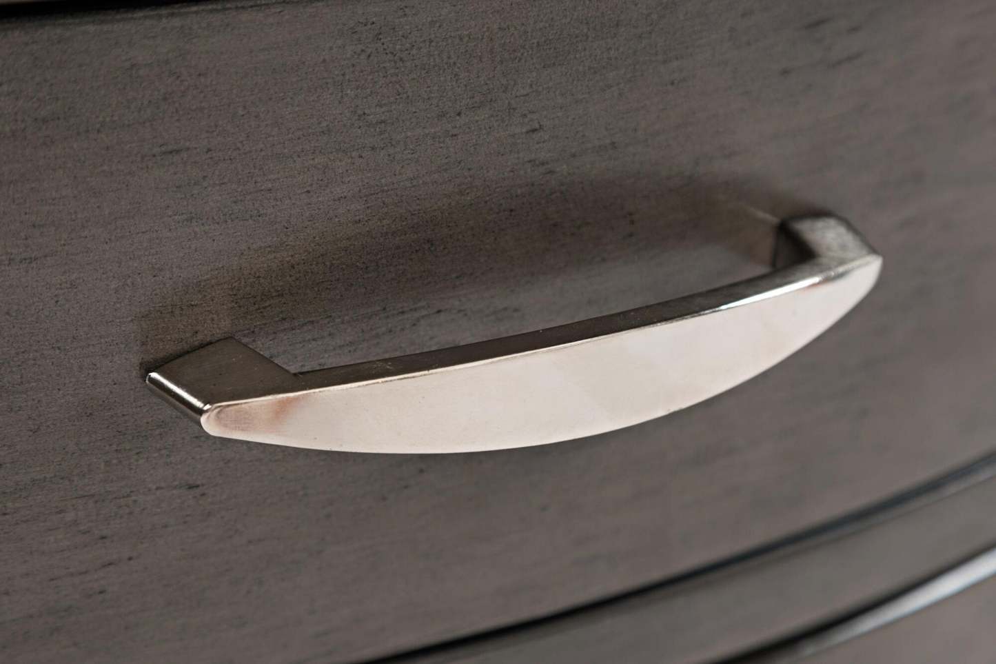 Downtown 18 Modern Chairside Table with Storage - Grey Brown Wood|Table de fauteuil moderne Downtown de 18 po avec rangement - bois gris-brun