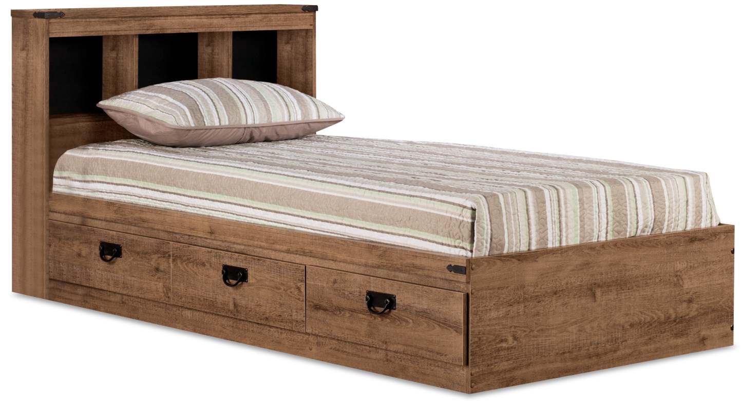 Driftwood Mates 7-Piece Full Bedroom Package|Ensemble de chambre à coucher Driftwood 7 pièces avec lit matelot double|DRFTFMP7