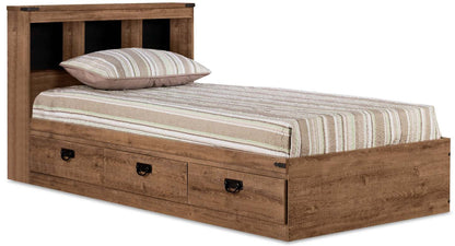 Driftwood Mates 7-Piece Full Bedroom Package|Ensemble de chambre à coucher Driftwood 7 pièces avec lit matelot double|DRFTFMP7