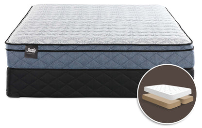 Sealy Belfort Euro-Top Split Queen Mattress Set|Ensemble matelas à Euro-plateau divisé Belfort de Sealy pour grand lit