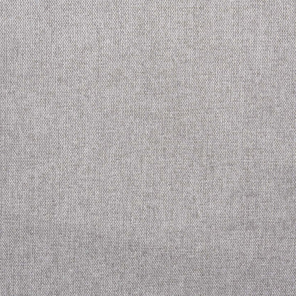 Canapé-lit Drift de 66,5 po en tissu d'apparence lin avec accoudoirs rectilignes - gris