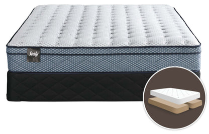 Sealy Gandala Euro-Top Split Queen Mattress Set|Ensemble matelas à Euro-plateau divisé Gandala de Sealy pour grand lit