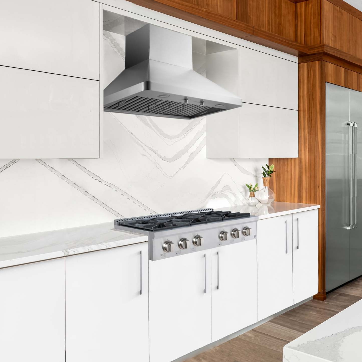 Table de cuisson commerciale encastrable au gaz Ancona de style 36 - AN-2161 | Surface de cuisson à gaz encastrée Ancona de 36 po de style commercial - AN-2161 | D77GYAYZ