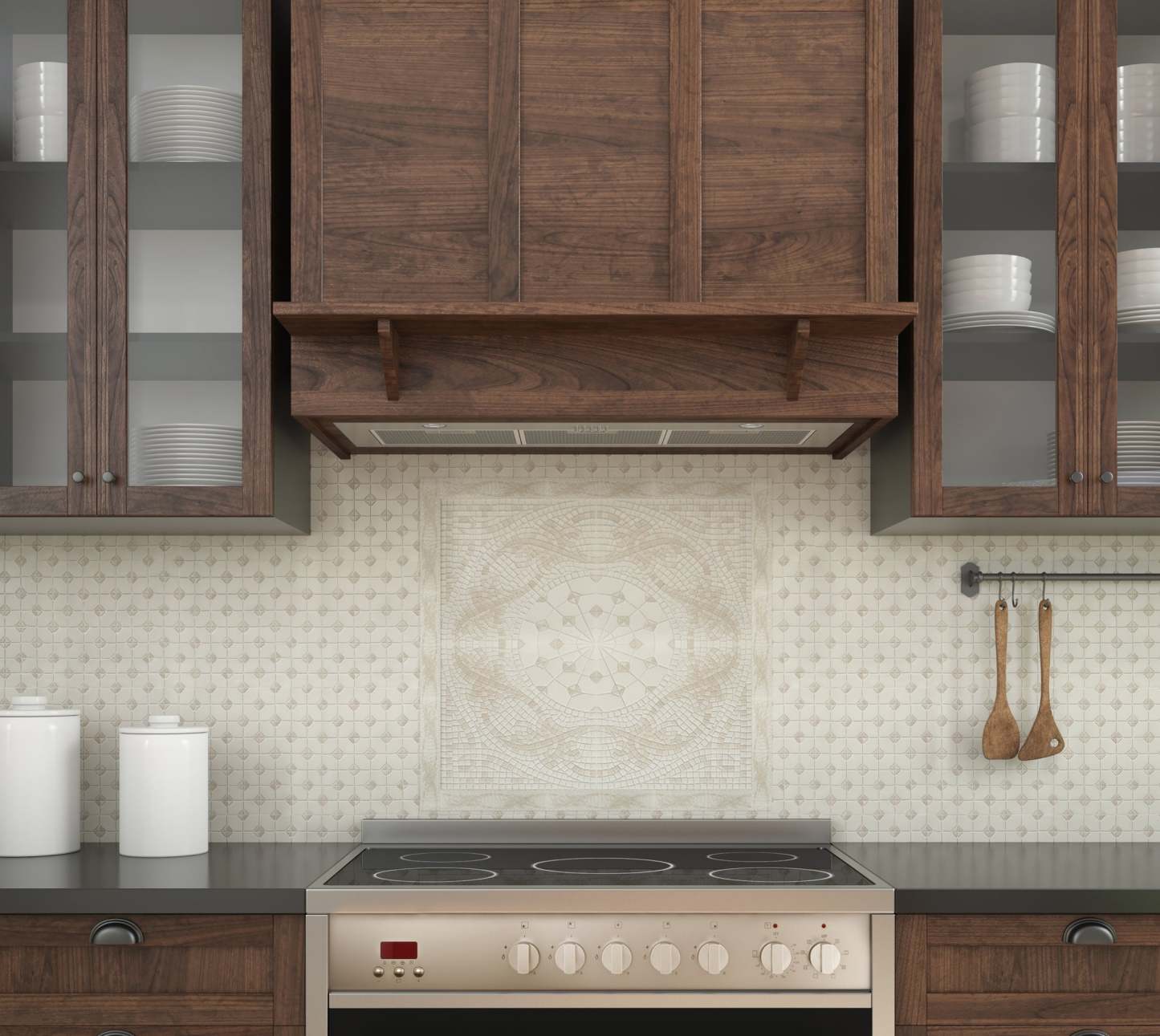 Ancona B336D 36 Hotte de cuisinière encastrée à conduit - AN-1323 | Hotte de cuisinière encastrée à conduit B336D d'Ancona de 36 po - AN-1323 | D77GUGVY