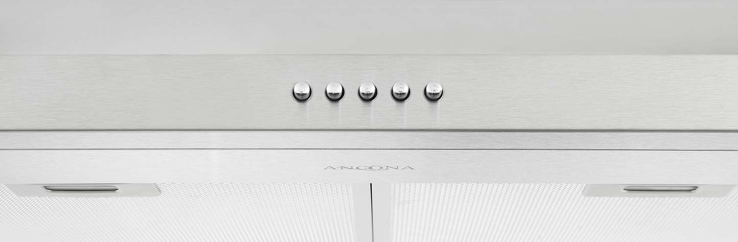 Ancona 30 Convertible Wall-Mounted Pyramid Range Hood - AN-1158 | Hotte de cuisinière murale de style pyramidal convertible Ancona de 30 po - AN-1158 | D77GCURN