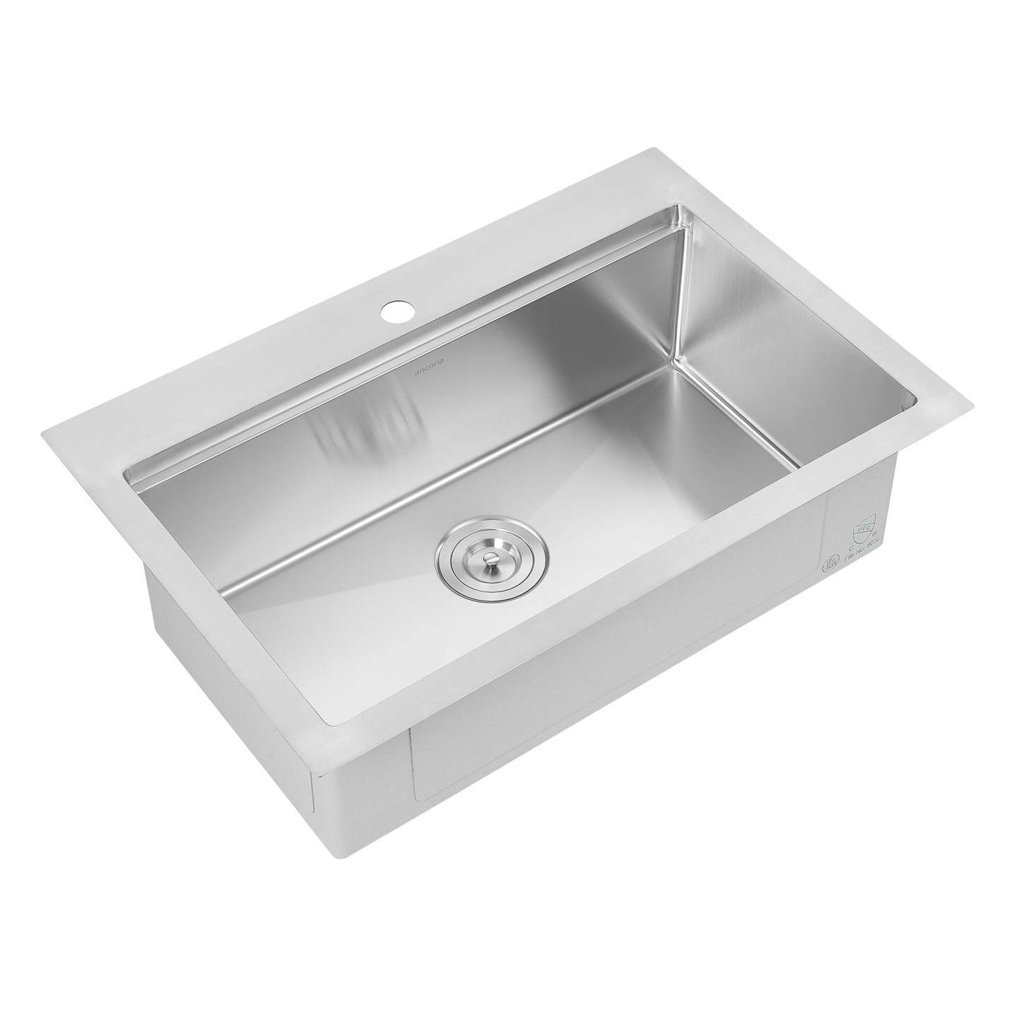 Ancona 30 Dual Mount Workstation Kitchen Sink - AN-33105|Évier de cuisine poste de travail sous plan ou en surface Ancona de 30 po - AN-33105|D77GSKHO