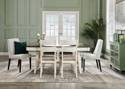 Chaise de salle à manger Cora avec tissu en polyester - Taupe | Chaise de salle à manger Cora en tissu de polyester - taupe