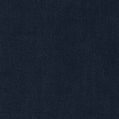 Canapé sectionnel modulaire de style cocon Eclipse 4 pièces en tissu d'apparence lin avec coussins réversibles en couette et plumes - bleu marine