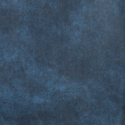 Chaise de salle à manger Eden avec tissu d'apparence lin, métal - Bleu | Chaise de salle à manger Eden en tissu d'apparence lin et en métal - bleue