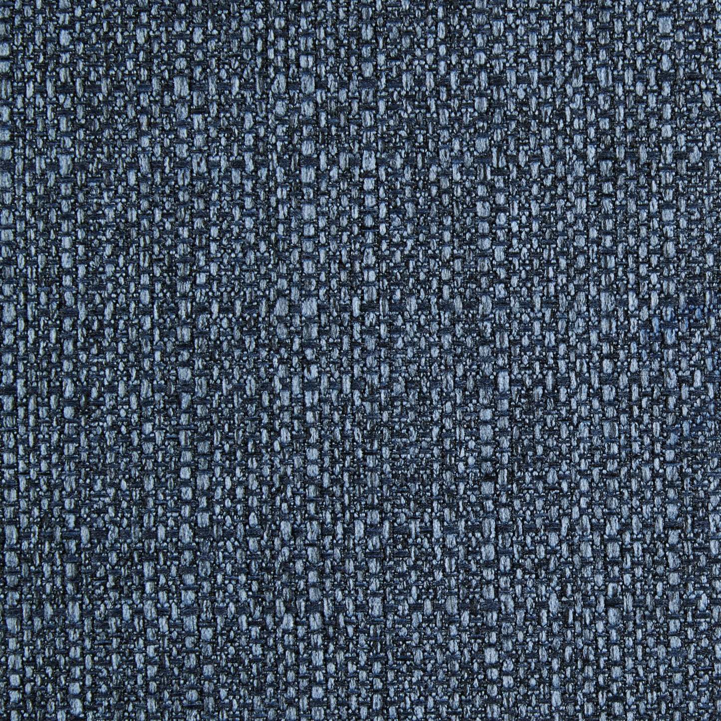 Chaise de salle à manger Eden avec tissu d'apparence lin, métal - Bleu | Chaise de salle à manger Eden en tissu d'apparence lin et en métal - bleue