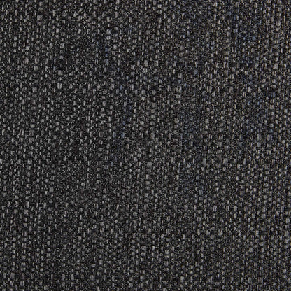 Chaise de salle à manger Eden avec tissu d'apparence lin, métal - Charbon | Chaise de salle à manger Eden en tissu d'apparence lin et en métal - anthracite